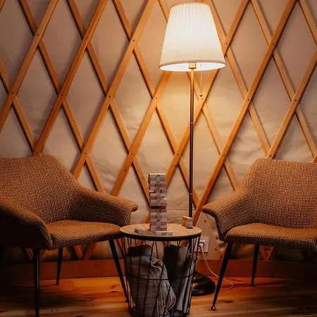 Hotel Glamping Jurty Czapla Wałcz Exterior foto