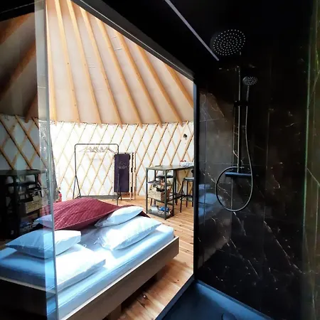 Hotel Glamping Jurty Czapla Wałcz Exterior foto