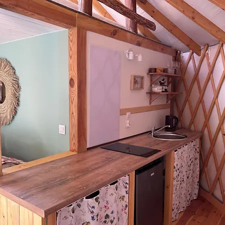 Hotel Glamping Jurty Czapla Wałcz Exterior foto