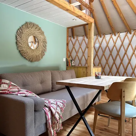 Hotel Glamping Jurty Czapla Wałcz Exterior foto