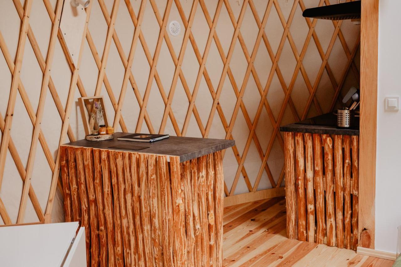 Glamping Jurty Czapla Luxuszelt Wałcz
